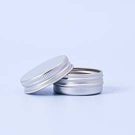 15ml Aluminium Silver Jar - Box of 10