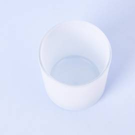 20cl Matte White Candle Glass - Box of 6