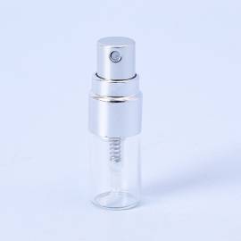 Silver 2ml Sample Perfume Bottles - Box of 10 | Available at Supplies For Candles ™