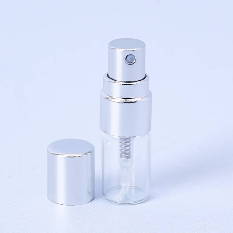 Silver 2ml Sample Perfume Bottles - Box of 10 | Available at Supplies For Candles ™