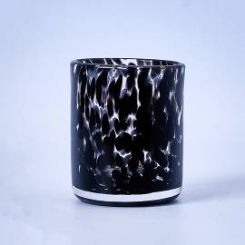 20cl Black Tortoise Curved Candle Glass Available at Supplies for Candles ™