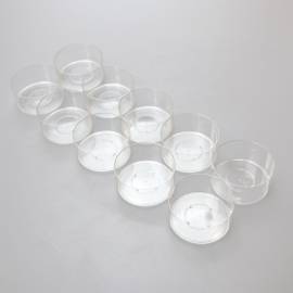 Polycarbonate Tealight Cups 38x19mm