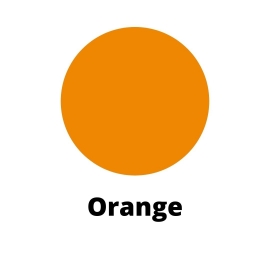 Orange Candle Dye