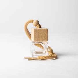 Hanging Car Diffuser with Wood Lid