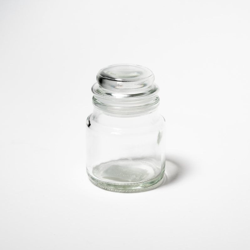 Traditional Clear Glass Jar 8cl - Box of 12