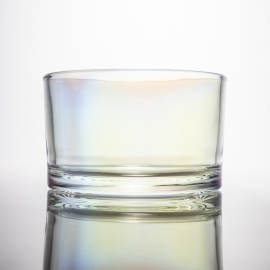 55cl Iridescent Candle Glass - Box of 6