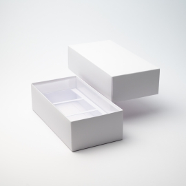 9cl Trio Luxury Candle Box - White