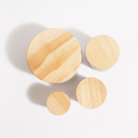 Wooden Candle Lid
