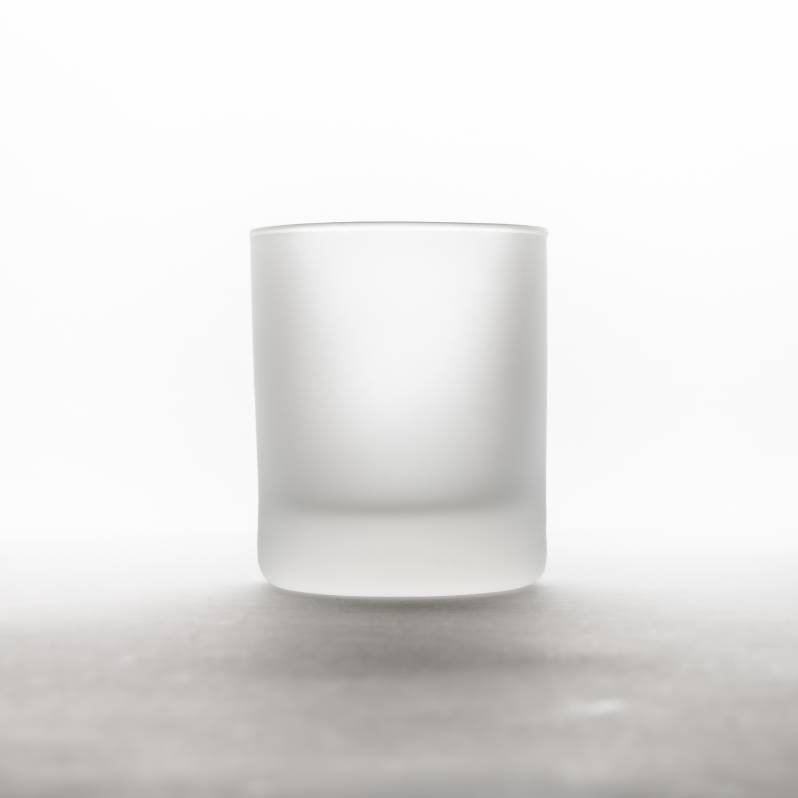 20cl Frosted Candle Glass- Box of 12