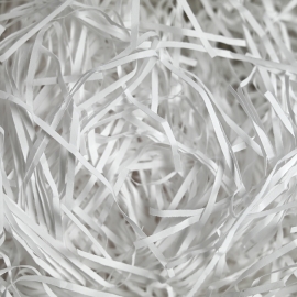 White Shredded Paper, Biodegradable 2mm (500g)