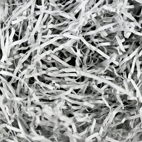 Grey Shredded Paper, Biodegradable 2mm (500g)