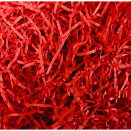 Red Shredded Paper, Biodegradable 2mm (500g)