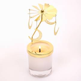 Rotating 20cl Candle Carousel - Moons | Available at Supplies For Candles ™