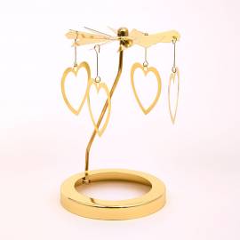 Rotating 20cl Candle Carousel - Hearts | Available at Supplies For Candles ™