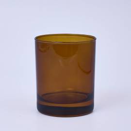 20cl Amber Candle Glass