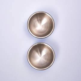 Bath Bomb Mould, Stainless Steel, 50mm - Two Halves