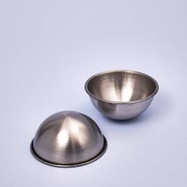 Bath Bomb Mould, Stainless Steel, 70mm