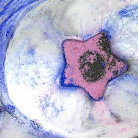 Star Shaped Bath Bomb Mould, Extra Large - Finished Product