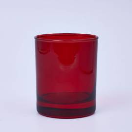20cl Red Candle Glass - Box of 6