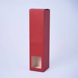 Diffuser Glass Box With Window (Red) - Bag of 6