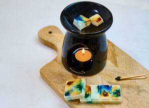 How To Make Firework Wax Melts - Using Liquid Dyes